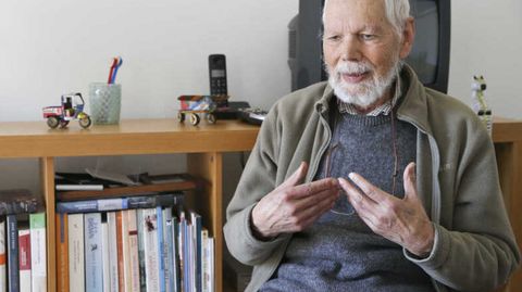 José Mattoso em 2016.© Leonardo Negrão / Global Imagens